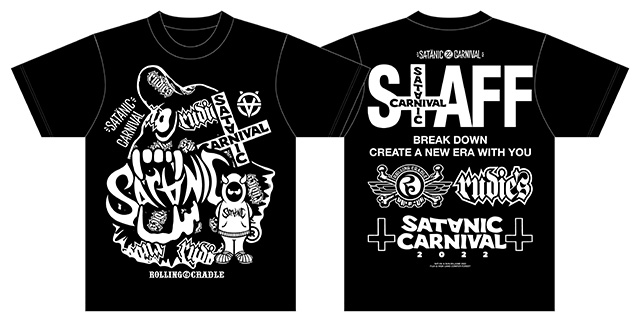 サタニックカーニバル 2022 スタッフTシャツ